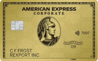 American Express Corporate Gold Card card