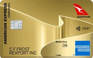 American Express Qantas Corporate Gold Card card