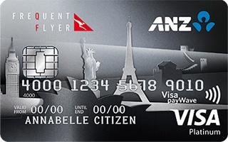 ANZ Frequent Flyer Platinum card