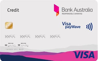 Bank Australia Visa Credit Card card
