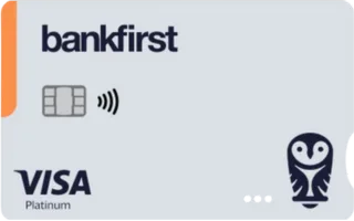 Bank First Visa Platinum Credit Card card