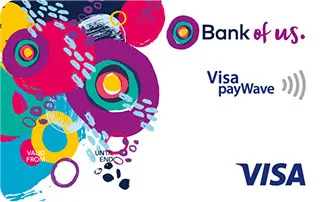 Bank of us Visa Credit Card card