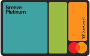 Bankwest Breeze Platinum Mastercard card