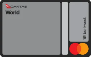 Bankwest Qantas World Mastercard card