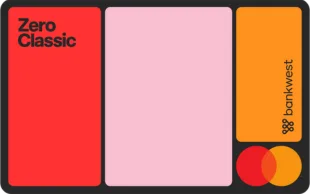 Bankwest Zero Classic Mastercard card