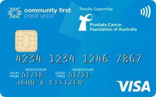 Community First Low Rate Blue Credit Card card
