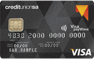 Credit Union SA Visa Credit card card