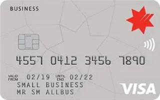 NAB Business Card card