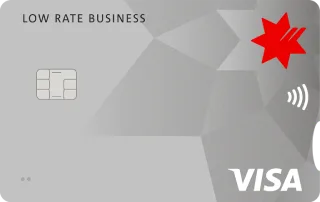 NAB Low Rate Business Card card