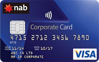 NAB Purchasing and Corporate Card card