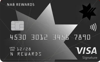 NAB Rewards Signature Card card