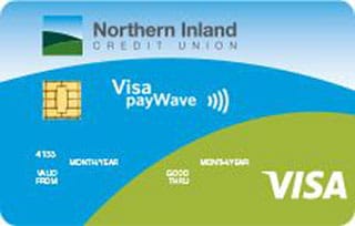Northern Inland Credit Union Visa Classic Credit Card card