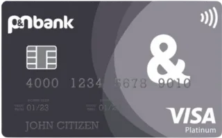 P&N Bank Visa Platinum Credit Card card