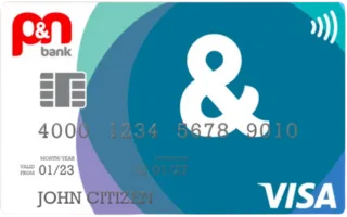 P&N Bank Visa Classic Credit Card card