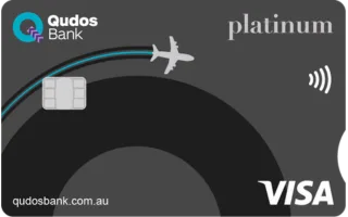 Qudos Bank Visa Platinum Credit Card card