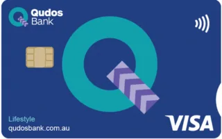 Qudos Bank Lifestyle Credit Card card