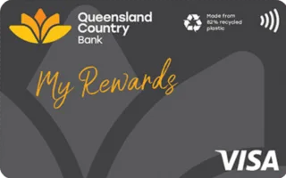 Queensland Country Bank Visa My Rewards Credit Card card