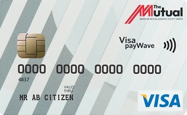 The Mutual Visa Credit Card card